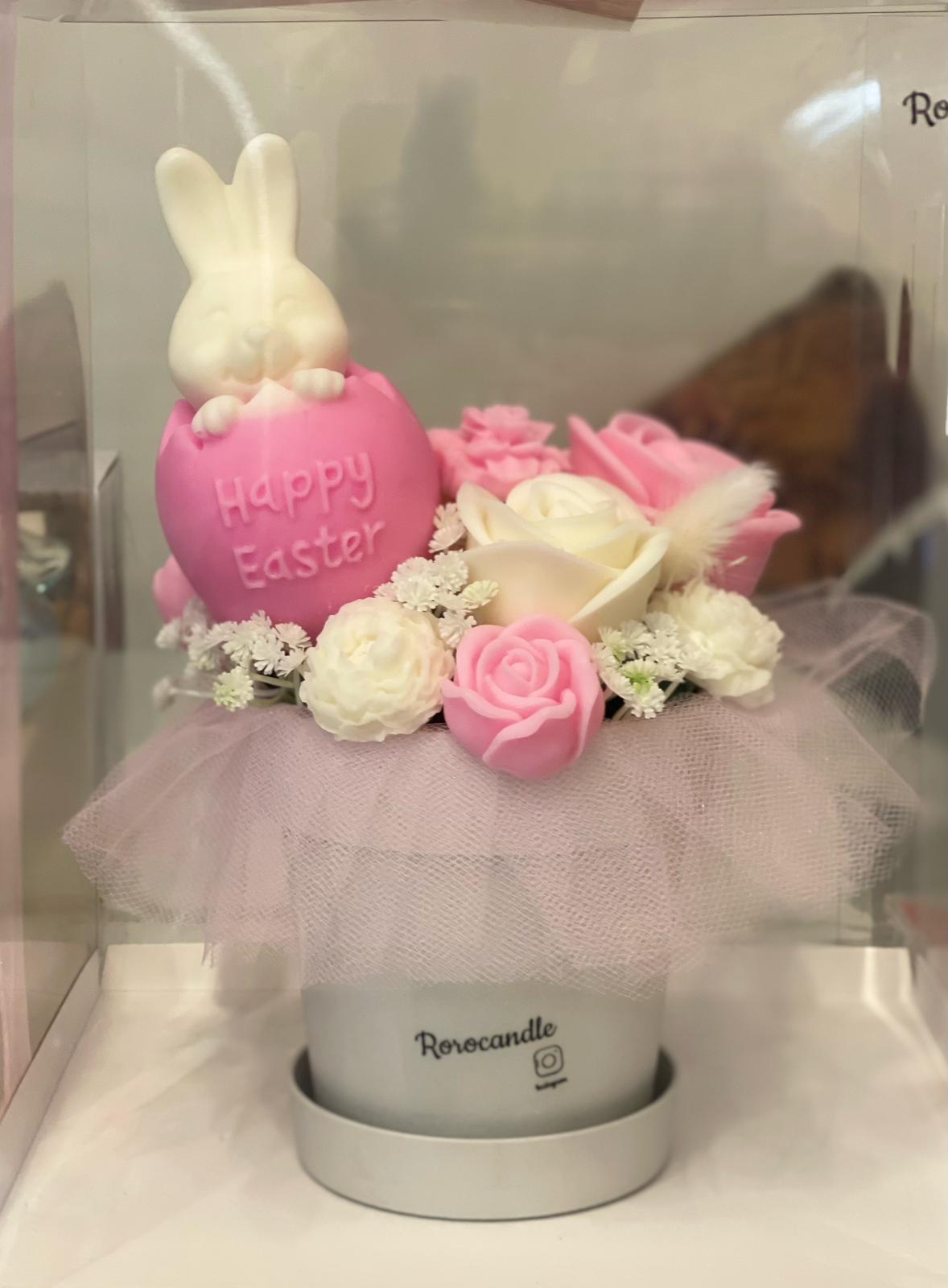 Bouquet Pasquale Profumato in Cera di Soia - Edizione Limitata