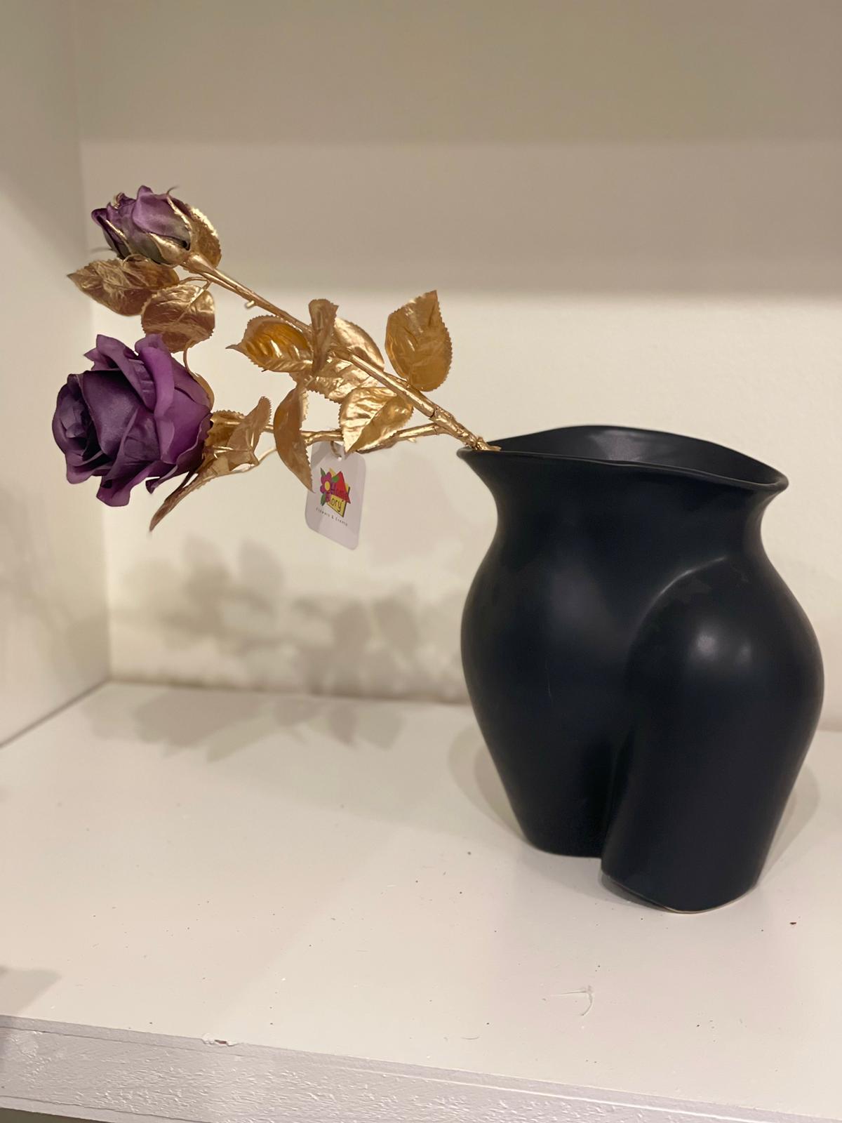 Rosa con 2 boccioli e ramo