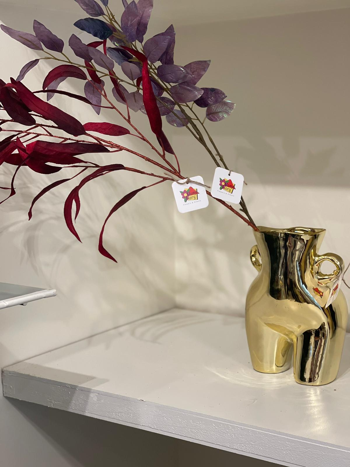 Ramo di foglie in 2 colori