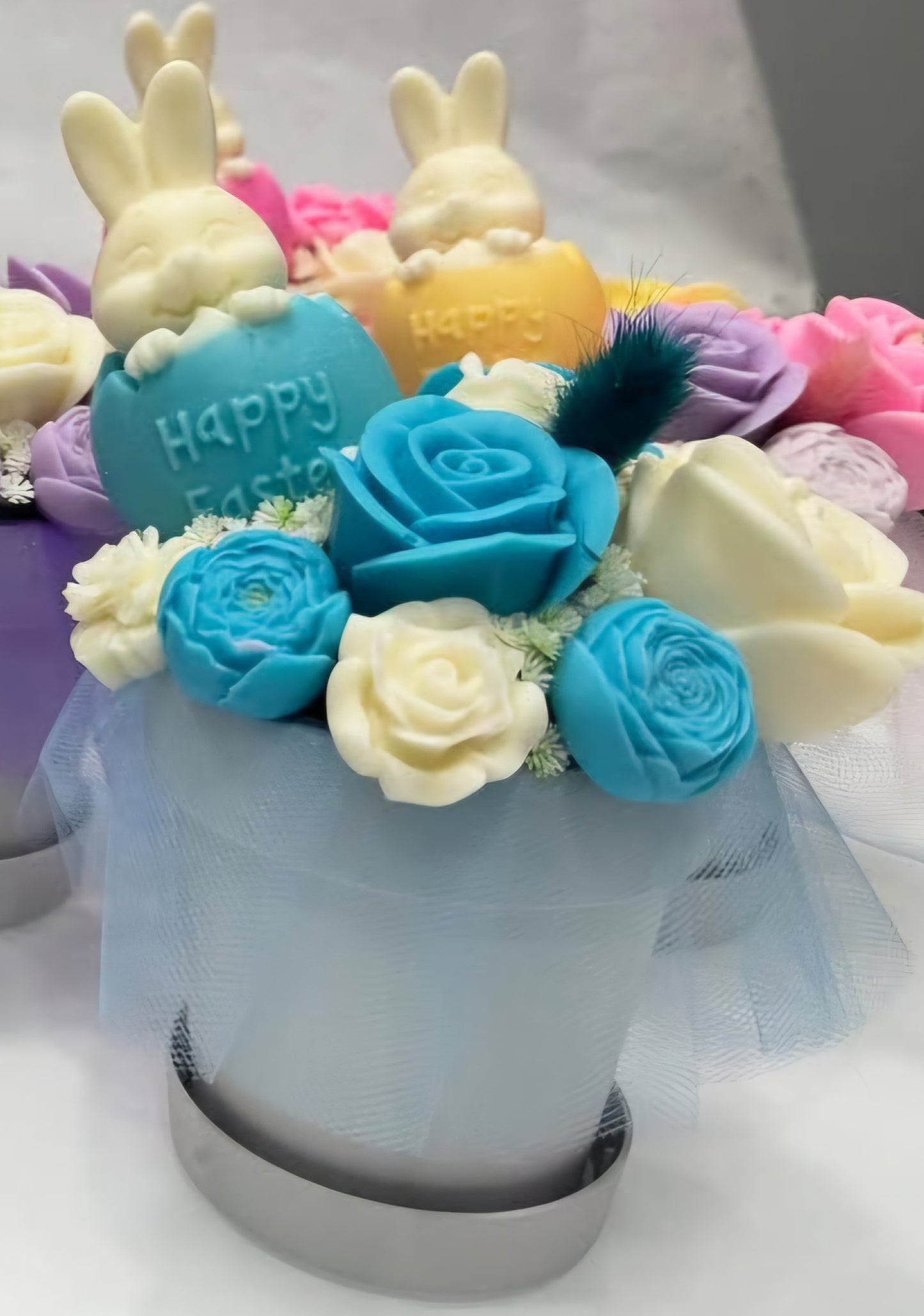 Bouquet Pasquale Profumato in Cera di Soia - Edizione Limitata