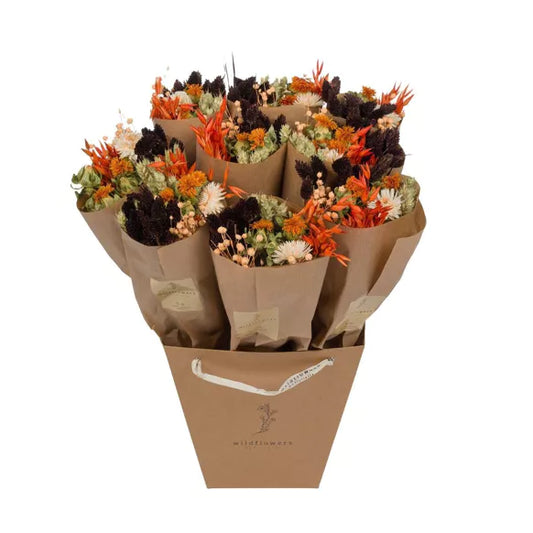 Fiori secchi  Ambra scuro