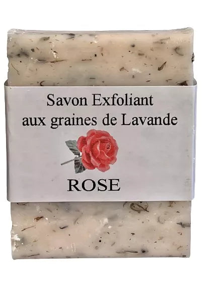 Sapone esfoliante Rosa